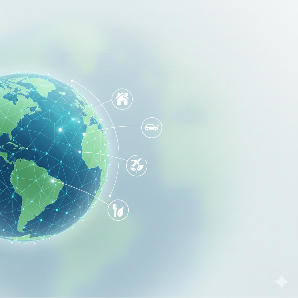 Globe Image Landing Page